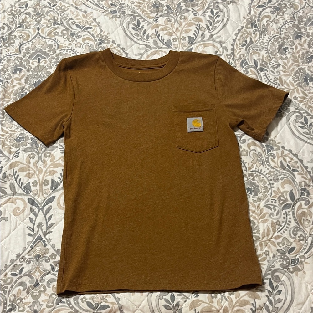 Carhartt Kids Tan Short Sleeve Tee